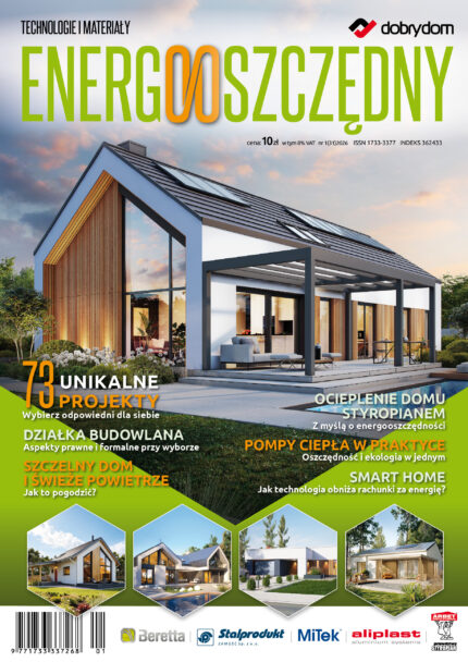 Okładka: Dobry Dom Technologie i Materiały nr 1 (31) 2026