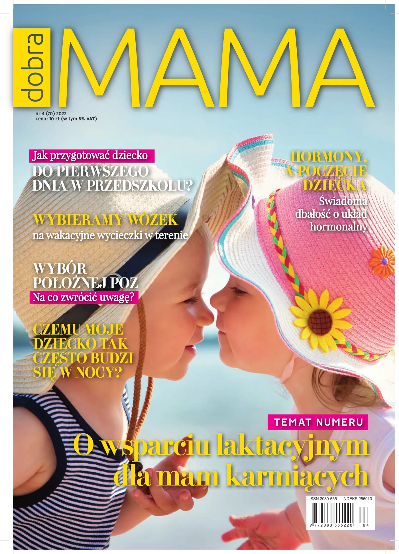 Okładka: Dobra Mama nr 4 (70) 2022