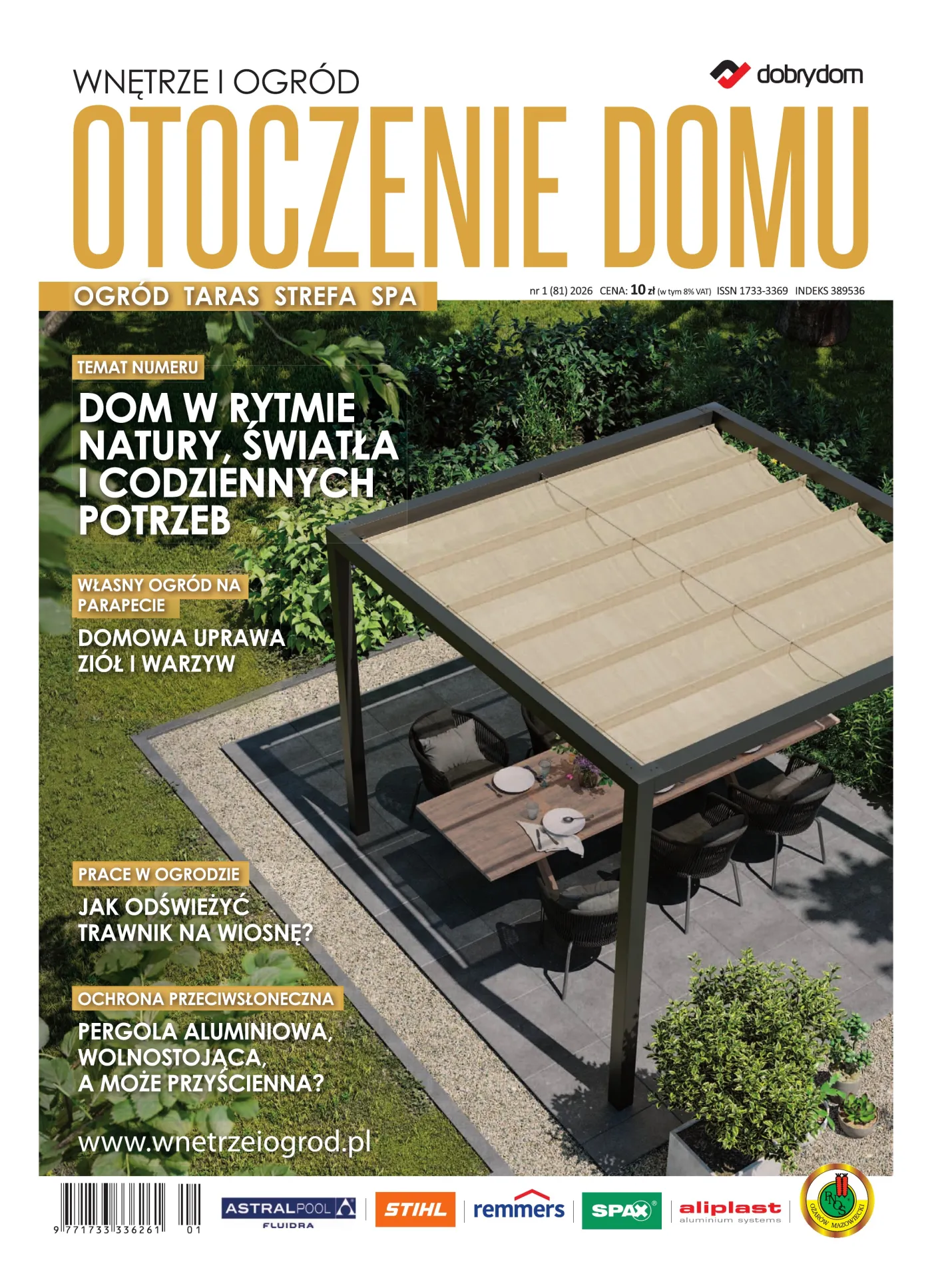 Okładka: Wnętrze i Ogród · Otoczenie Domu nr 1 (81) 2026