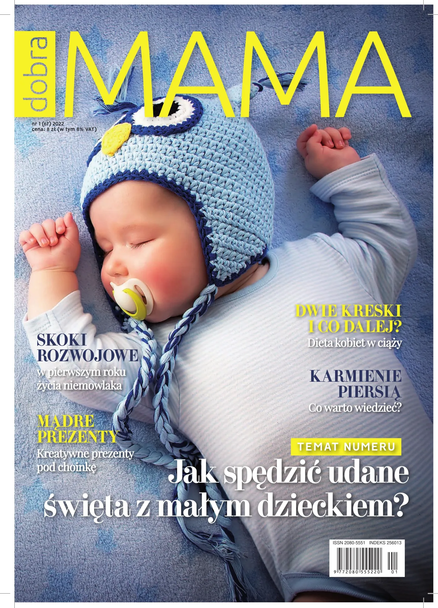 Okładka: Dobra Mama nr 1 (67) 2022