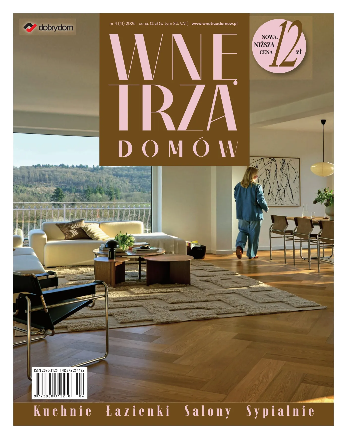 Okładka: Wnętrza Domów nr 4 (41) 2025