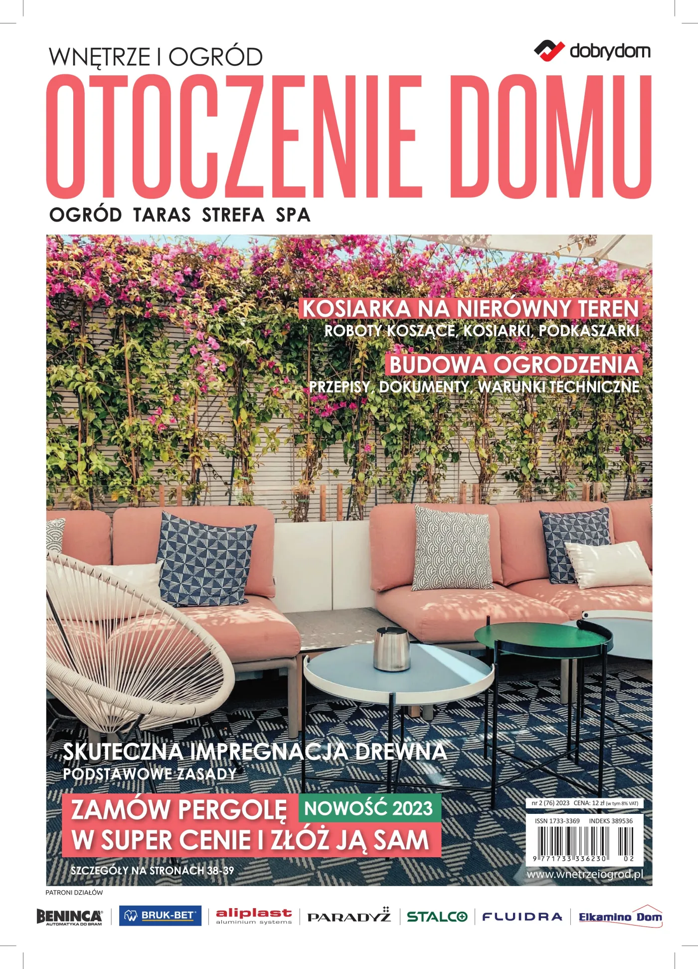 Okładka: Wnętrze i Ogród · Otoczenie Domu nr 2 (76) 2023