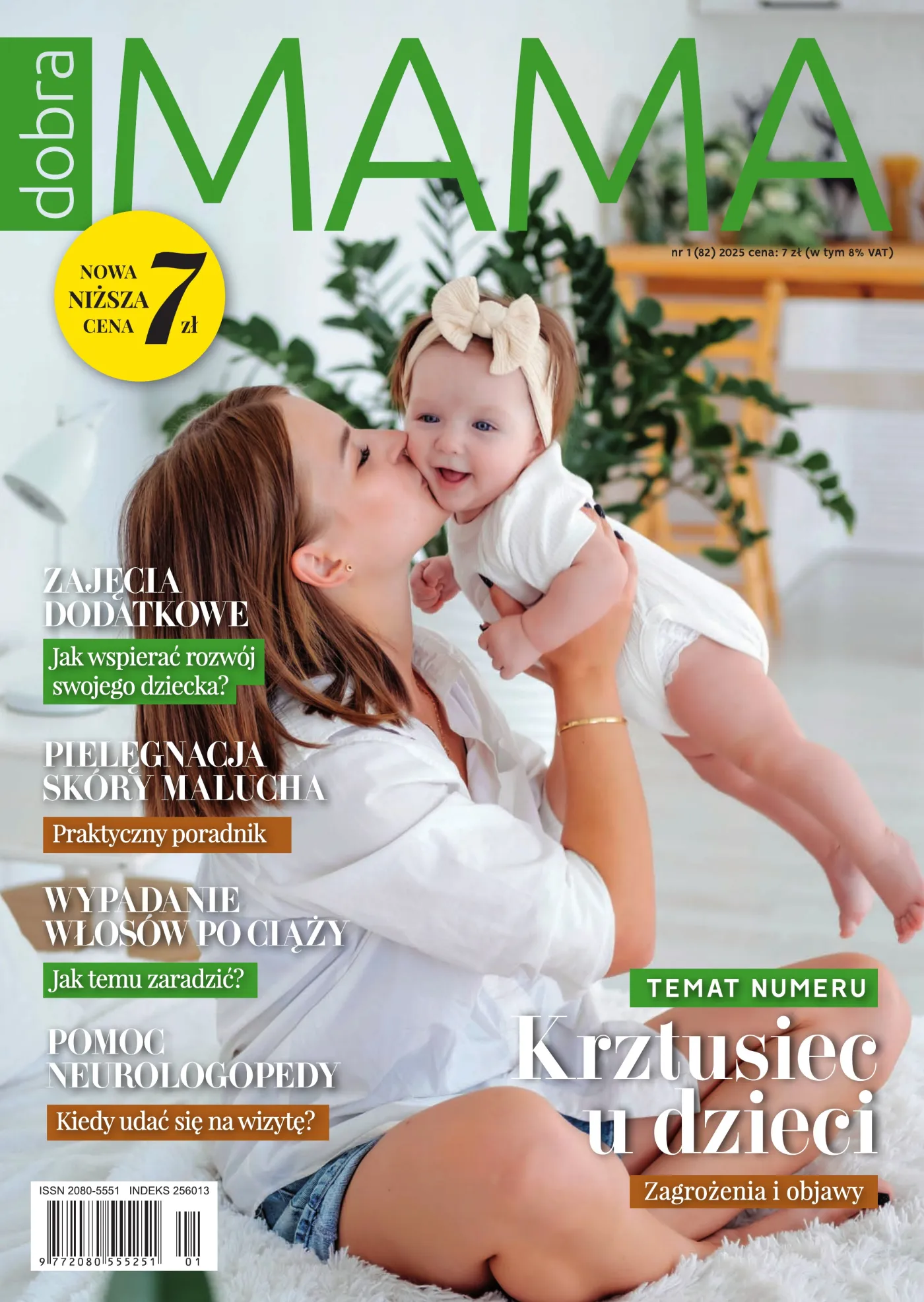 Okładka: Dobra Mama nr 1 (82) 2025