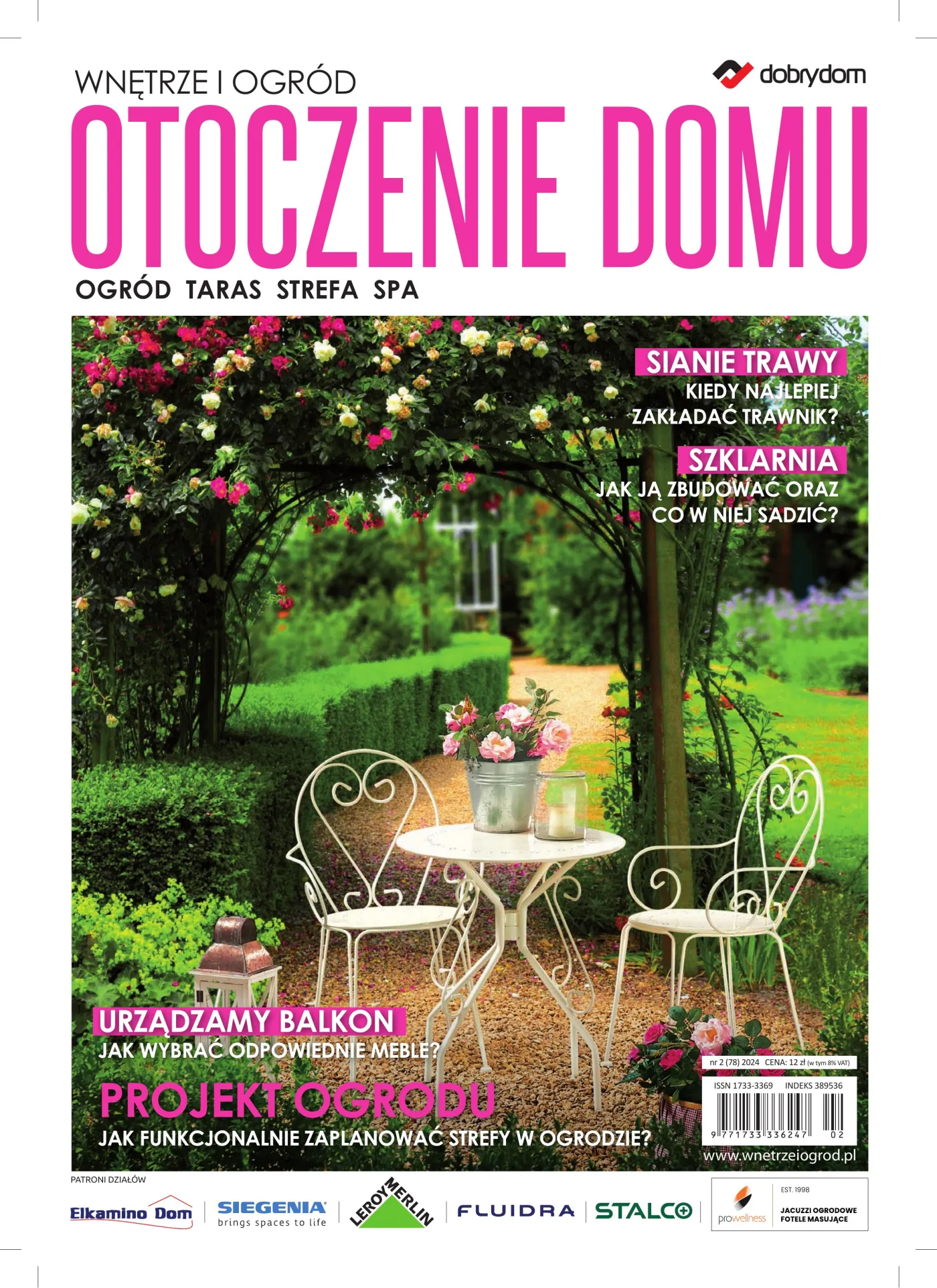 Okładka: Wnętrze i Ogród · Otoczenie Domu nr 2 (78) 2024