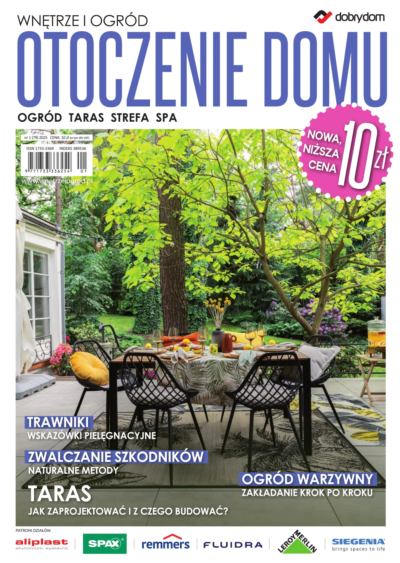 Okładka: Wnętrze i Ogród · Otoczenie Domu nr 1 (79) 2025