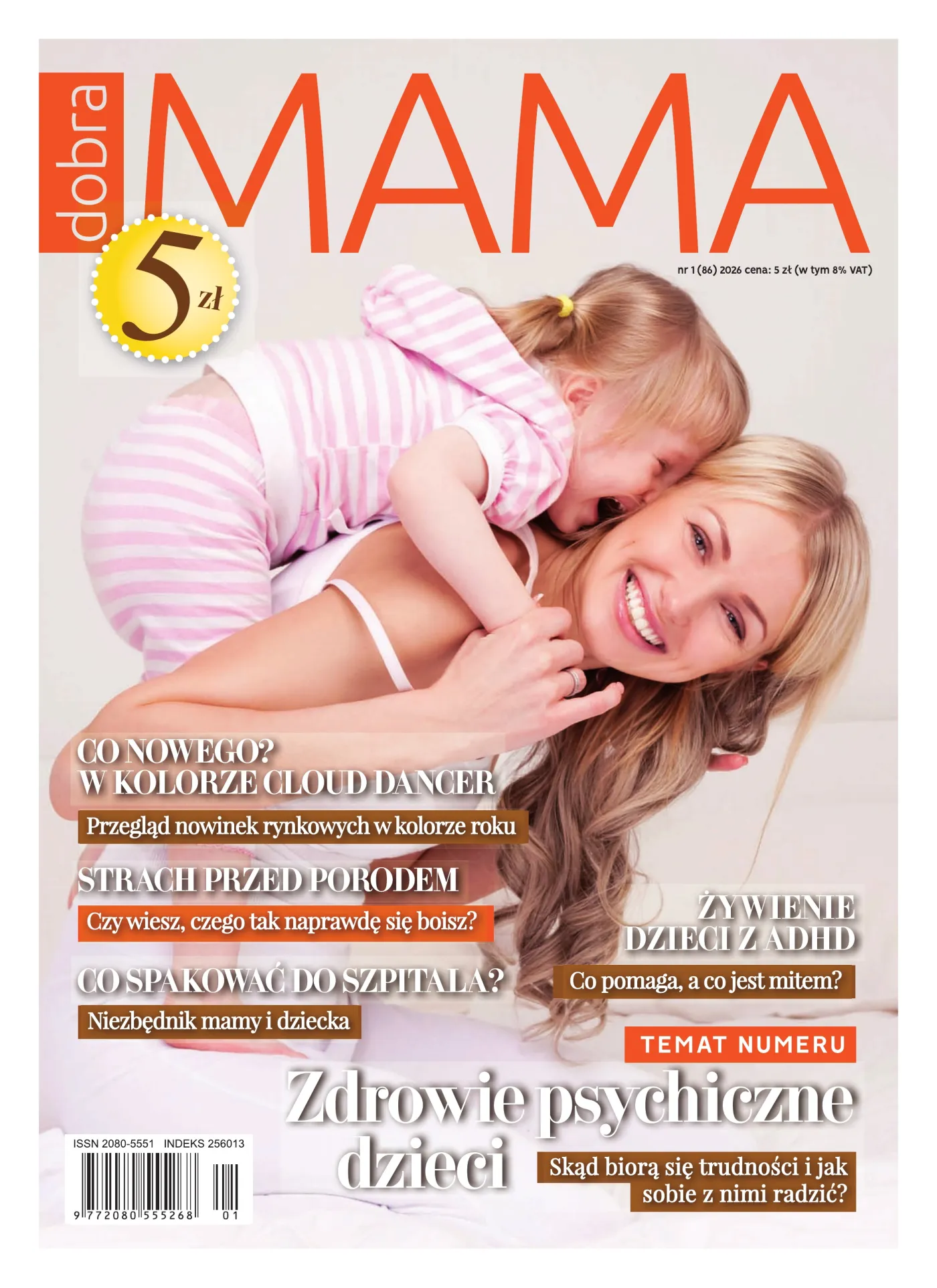 Okładka: Dobra Mama nr 1 (86) 2026