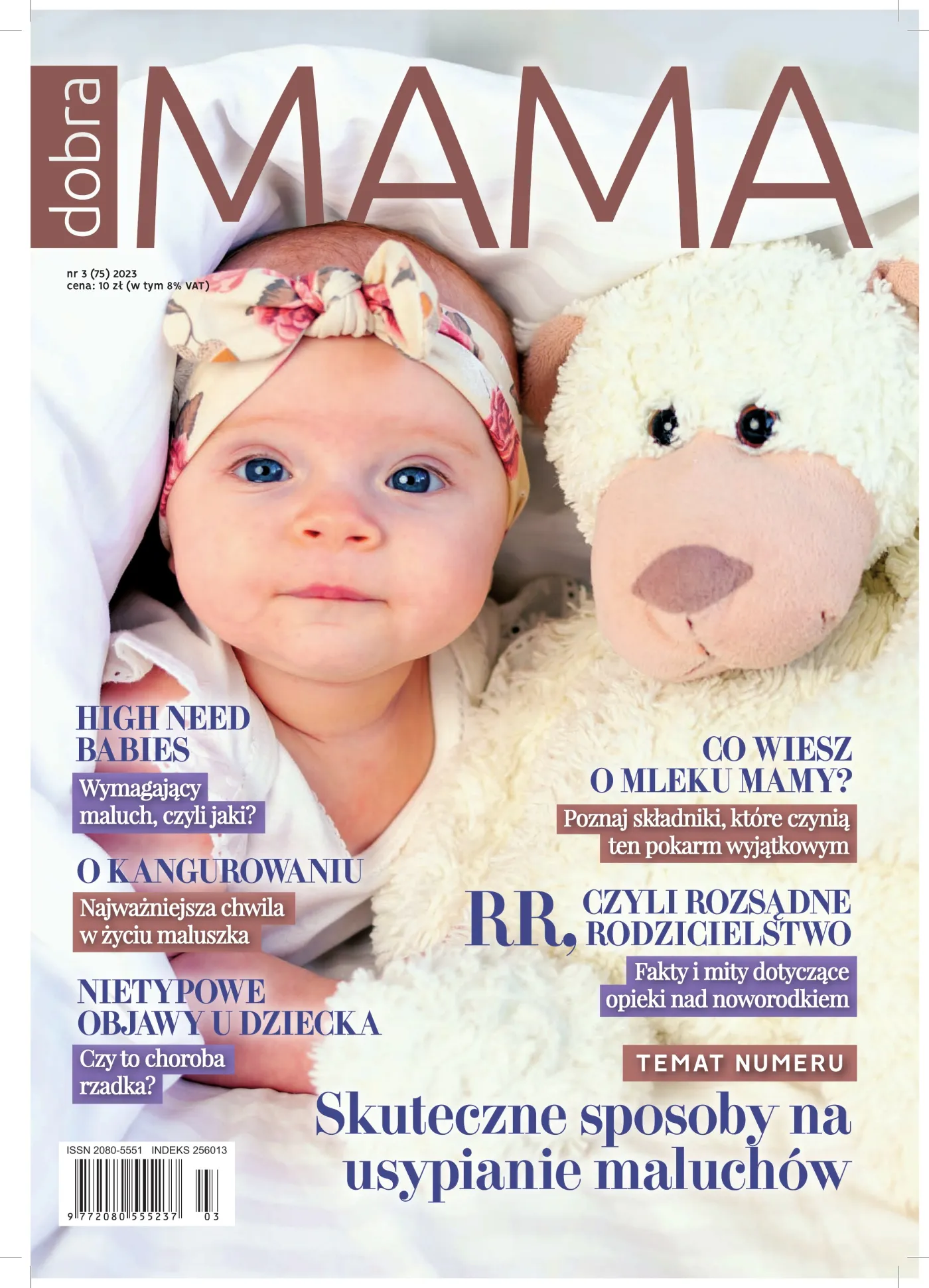 Okładka: Dobra Mama nr 3 (75) 2023