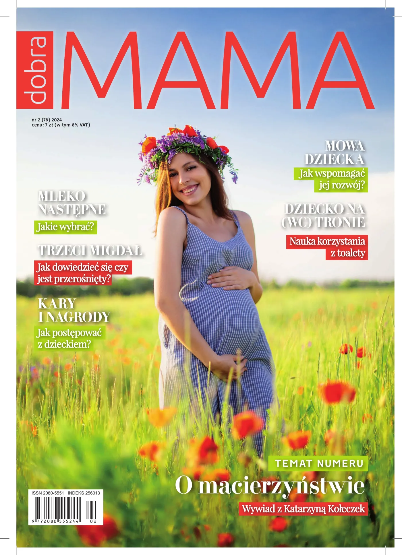 Okładka: Dobra Mama nr 2 (78) 2024