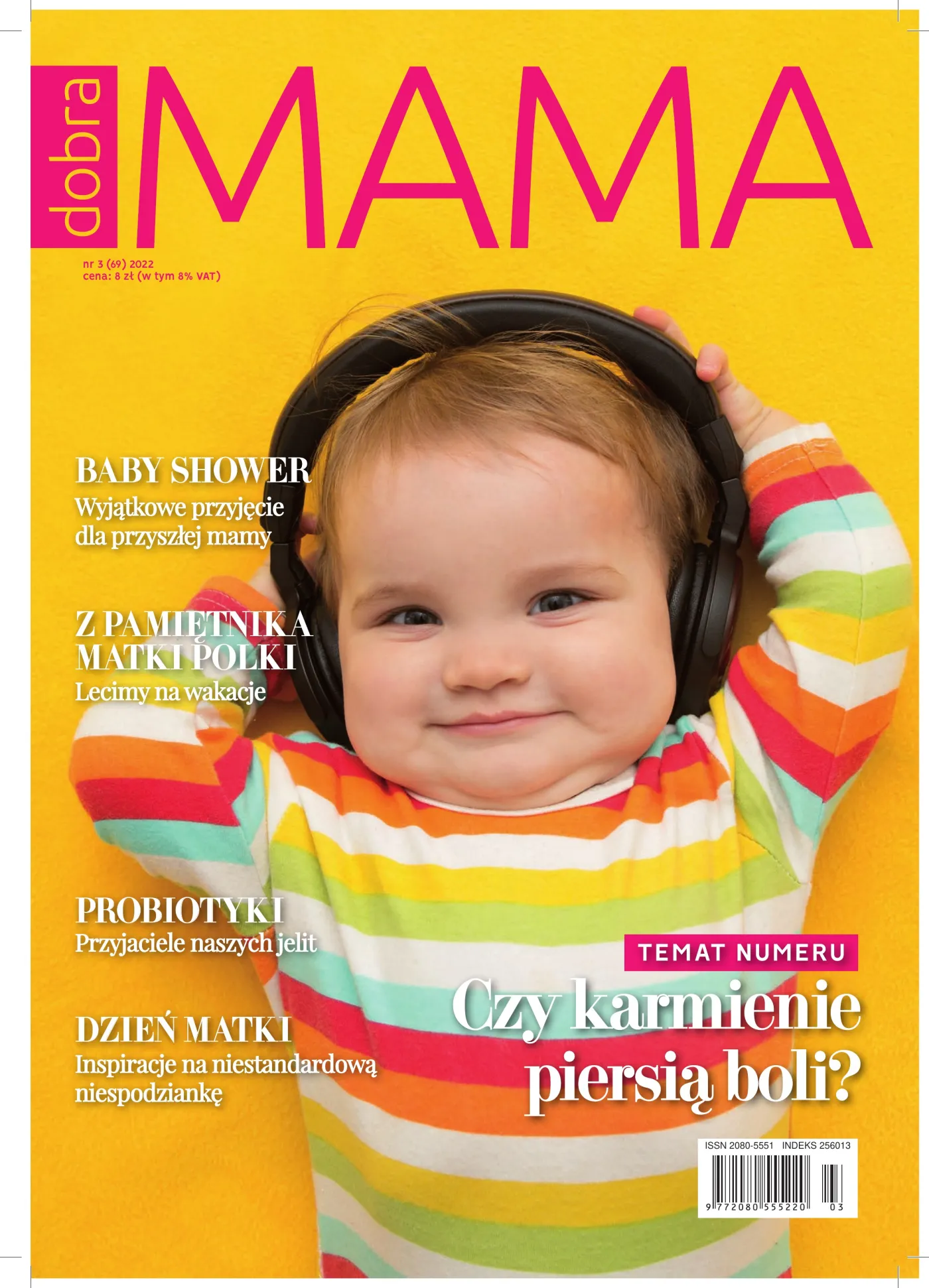 Okładka: Dobra Mama nr 3 (69) 2022